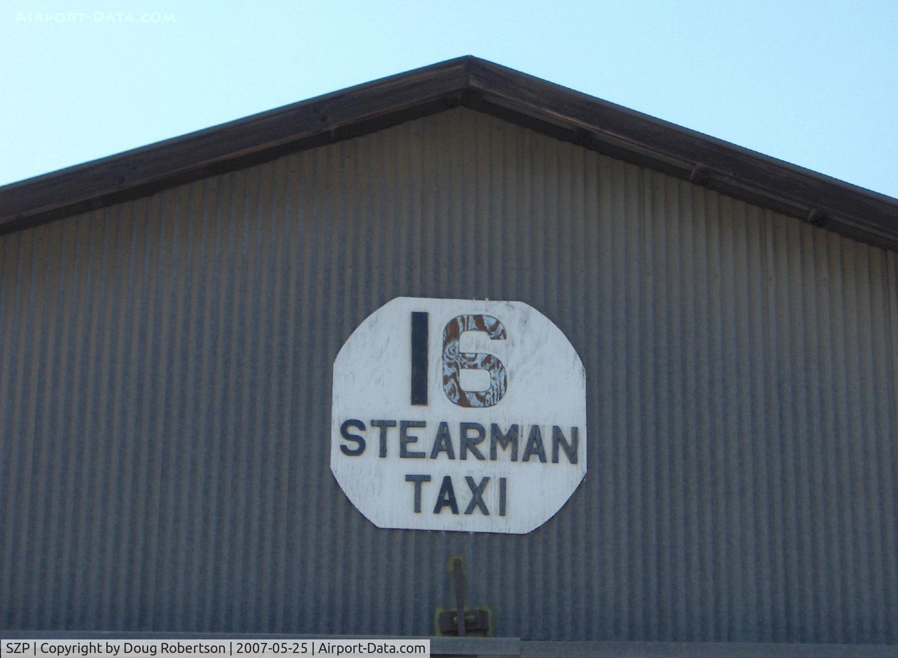 Santa Paula Airport (SZP) - 16 Stearman Taxi