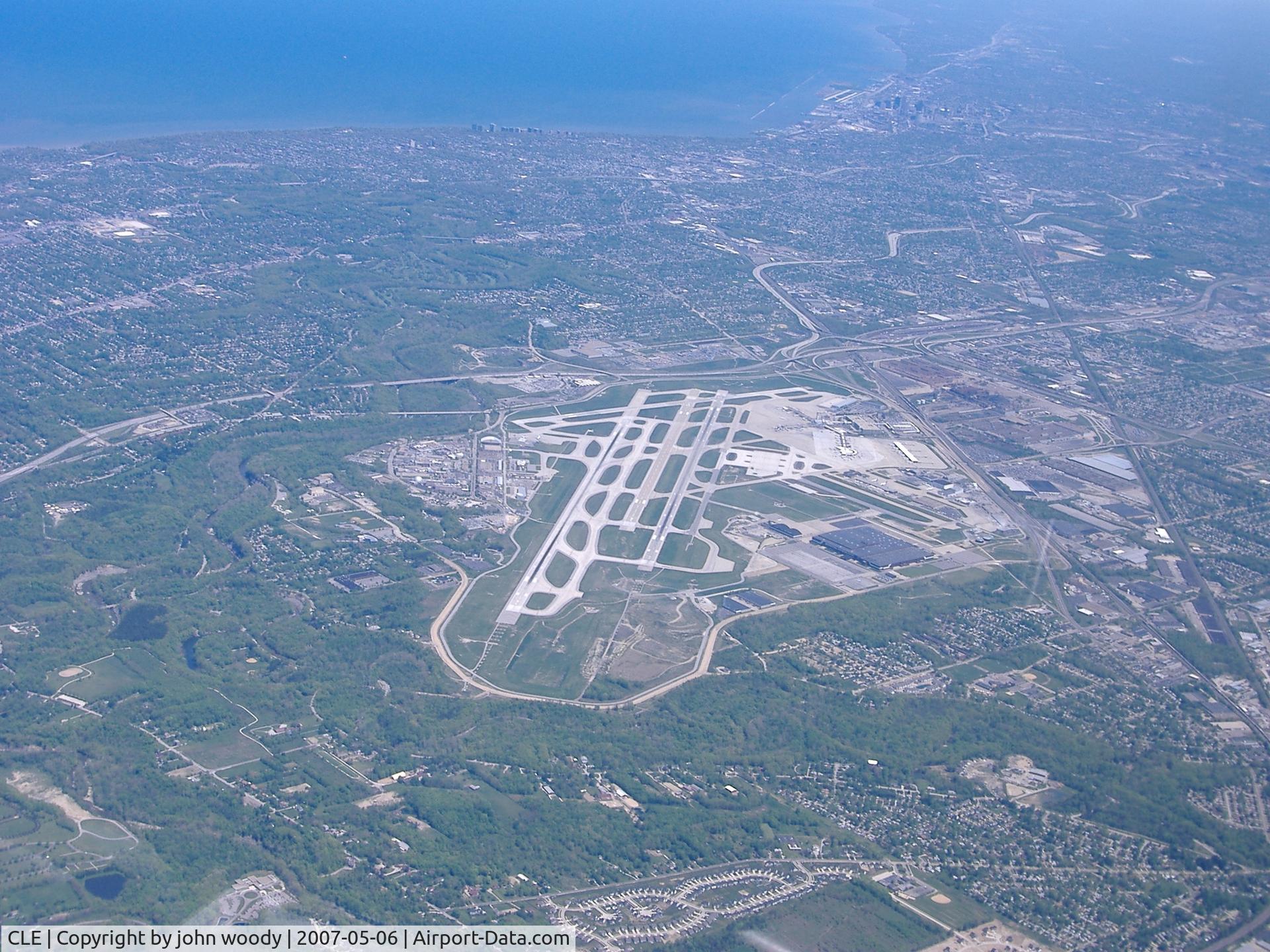 Cleveland-hopkins International Airport (CLE) - overview looking northeast