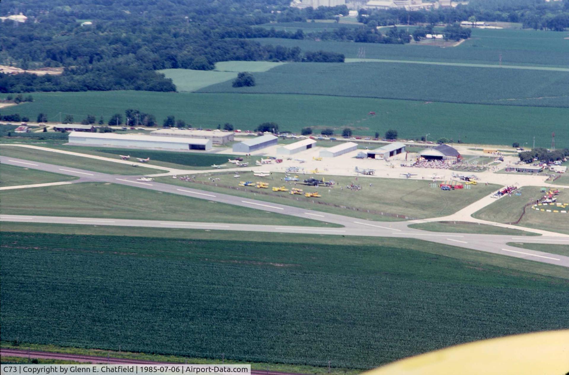 Dixon Muni-charles R. Walgreen Field Airport (C73) - Shot taken from a PT-19A