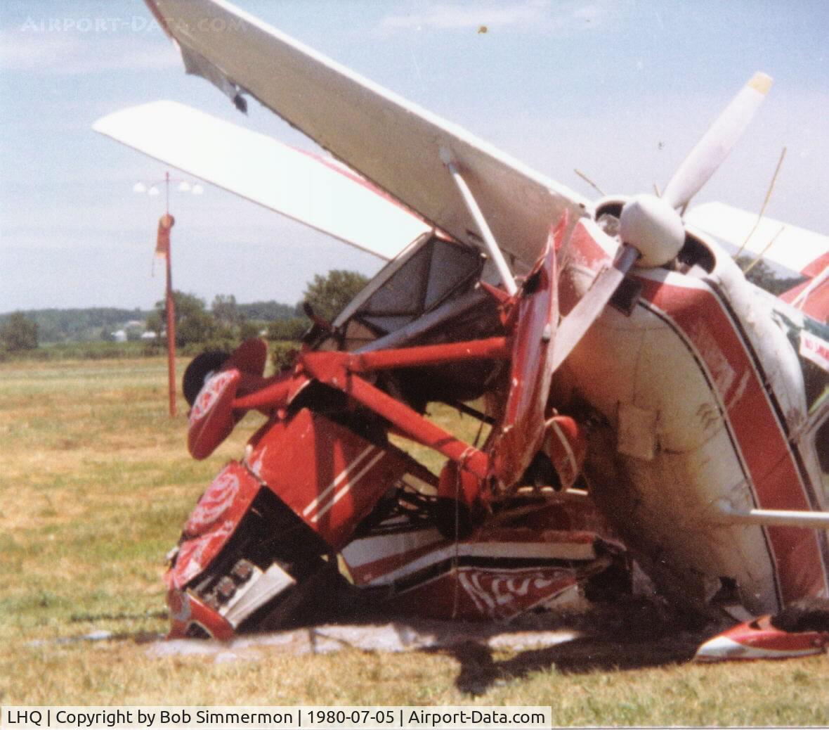 Fairfield County Airport (LHQ) - Tornado damage