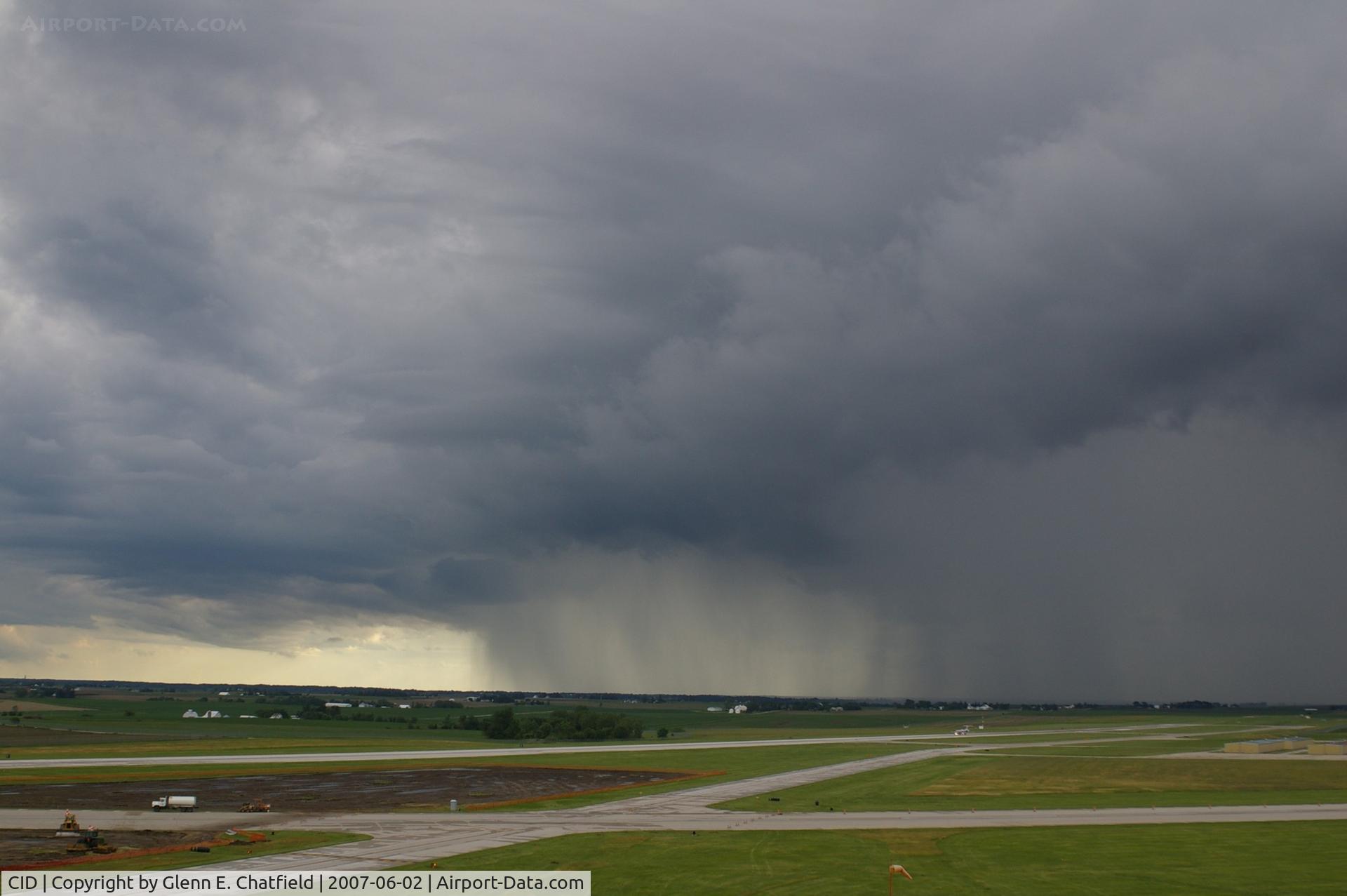 The Eastern Iowa Airport (CID) - Looking west
