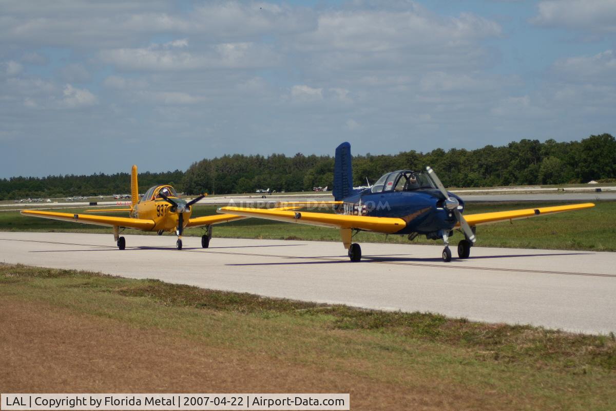Lakeland Linder Regional Airport (LAL) - T-34s at Lakeland