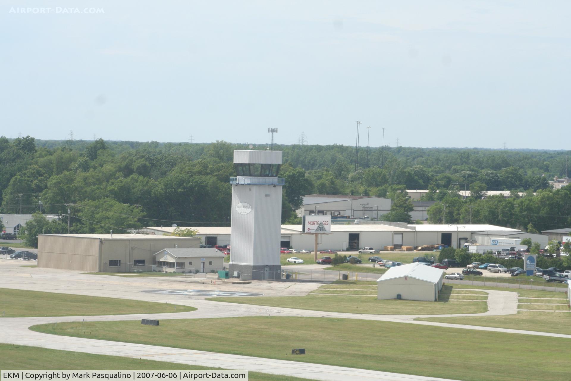 Elkhart Municipal Airport (EKM) - Control Tower