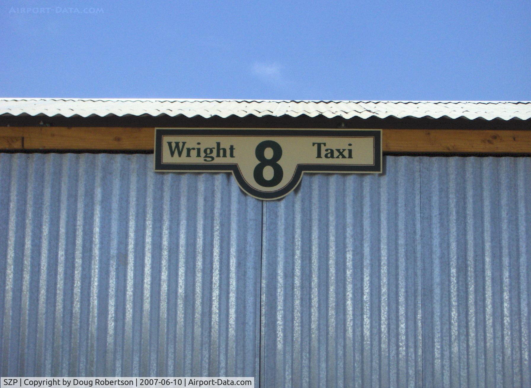 Santa Paula Airport (SZP) - 8 Wright Taxi