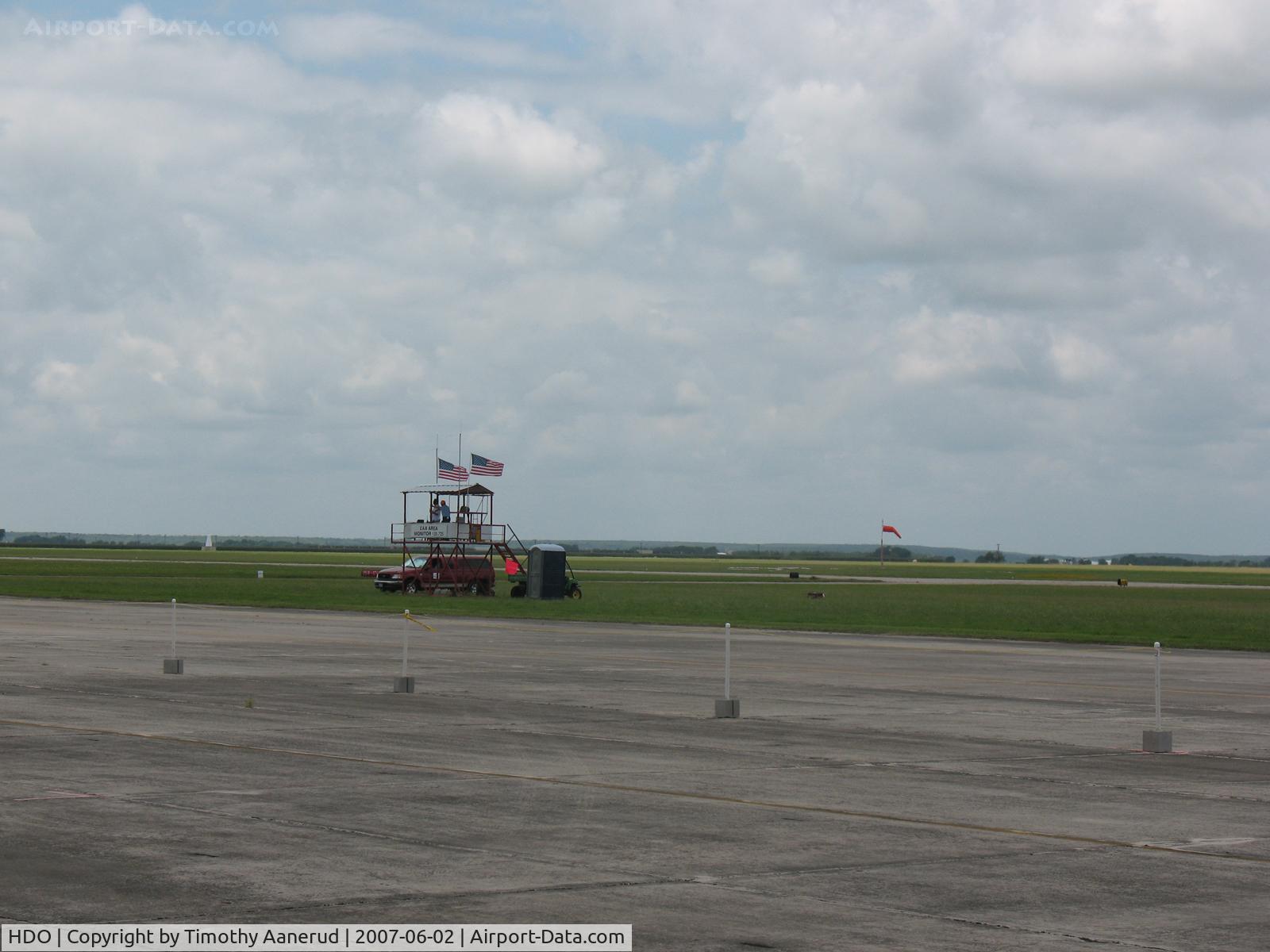South Texas Regional At Hondo Airport (HDO) - The EAA Texas Fly-In. Temporary FAA Control Tower