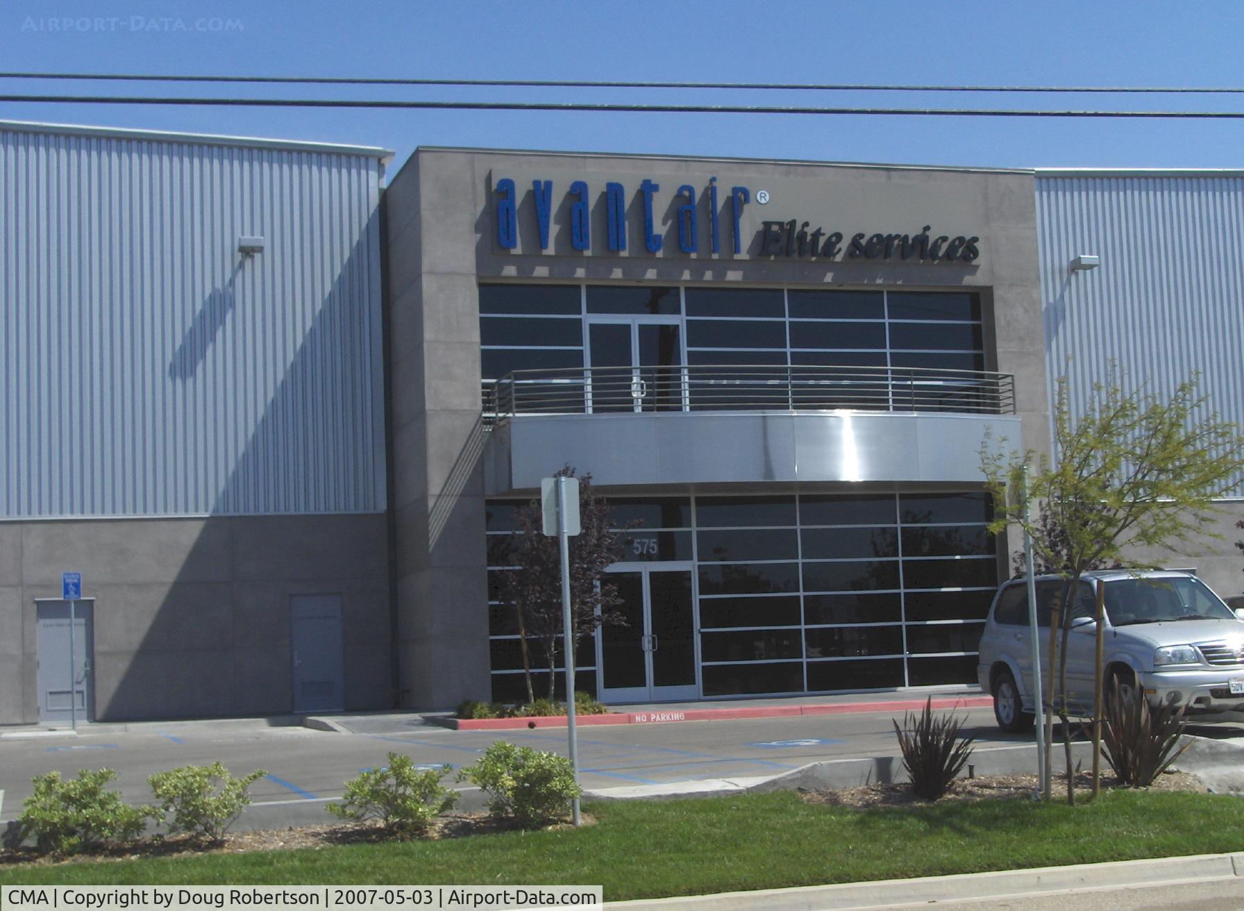 Camarillo Airport (CMA) - AVANTAIR Elite Services, New CMA FBO now open with two huge, high hangars