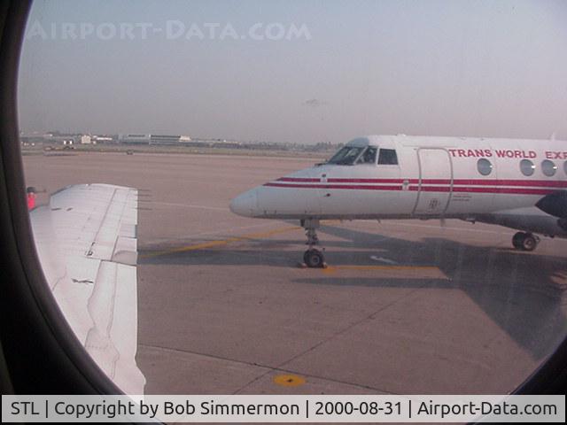 Lambert-st Louis International Airport (STL) - Getting ready for short hop from STL to Columbia, MO