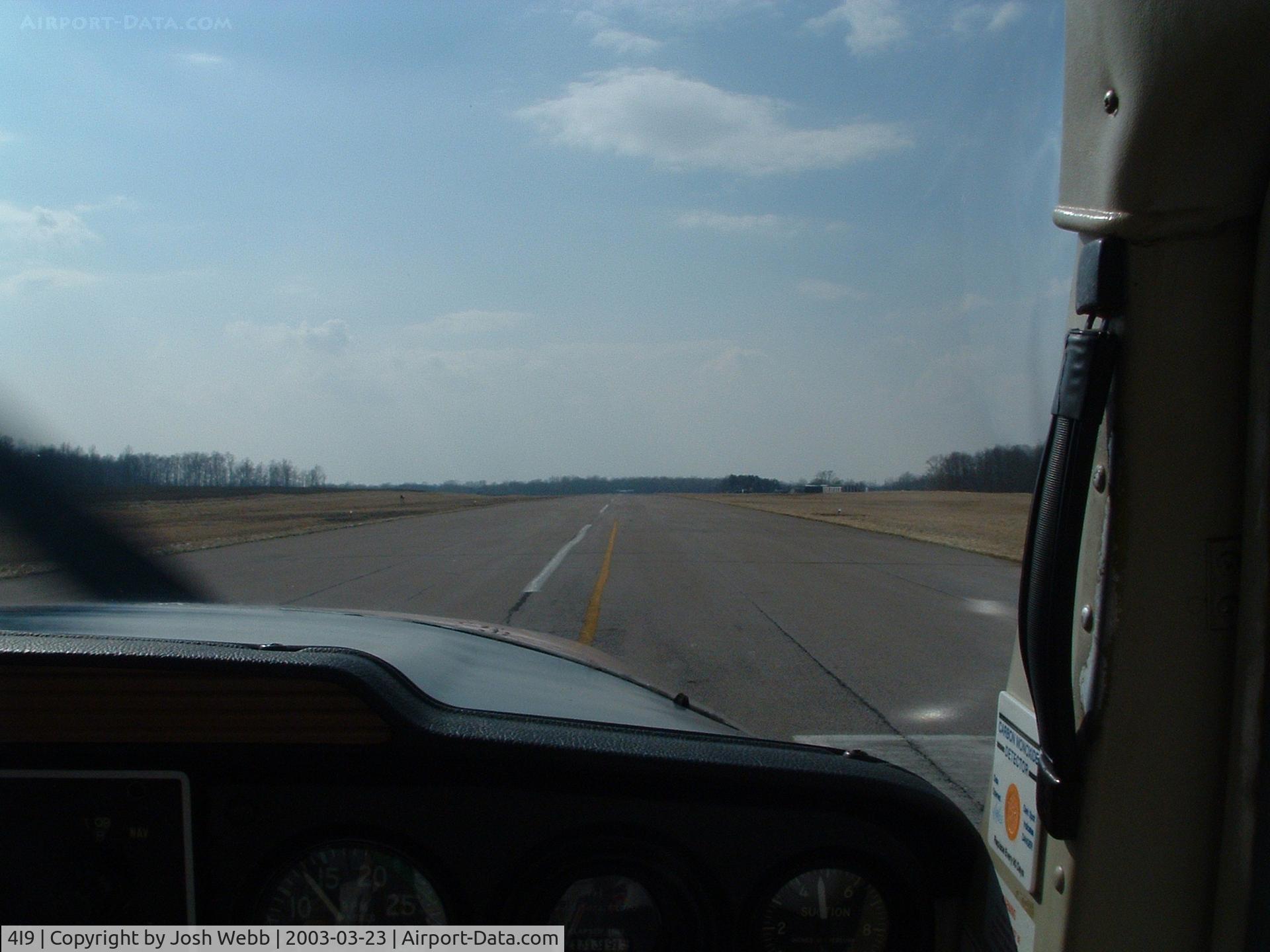 Morrow County Airport (4I9) - Departing to the west