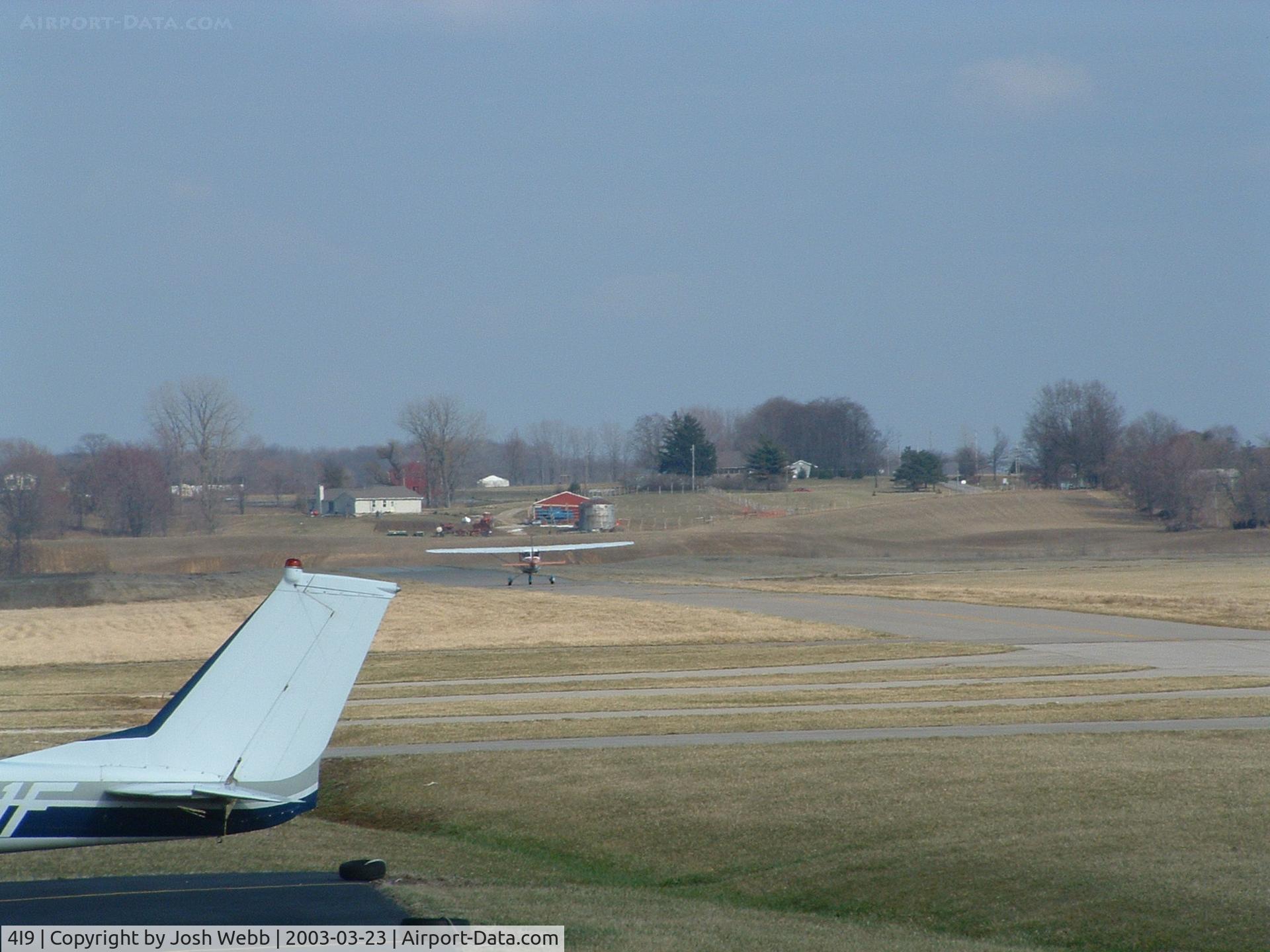 Morrow County Airport (4I9) - N5509G on the taxi to 28