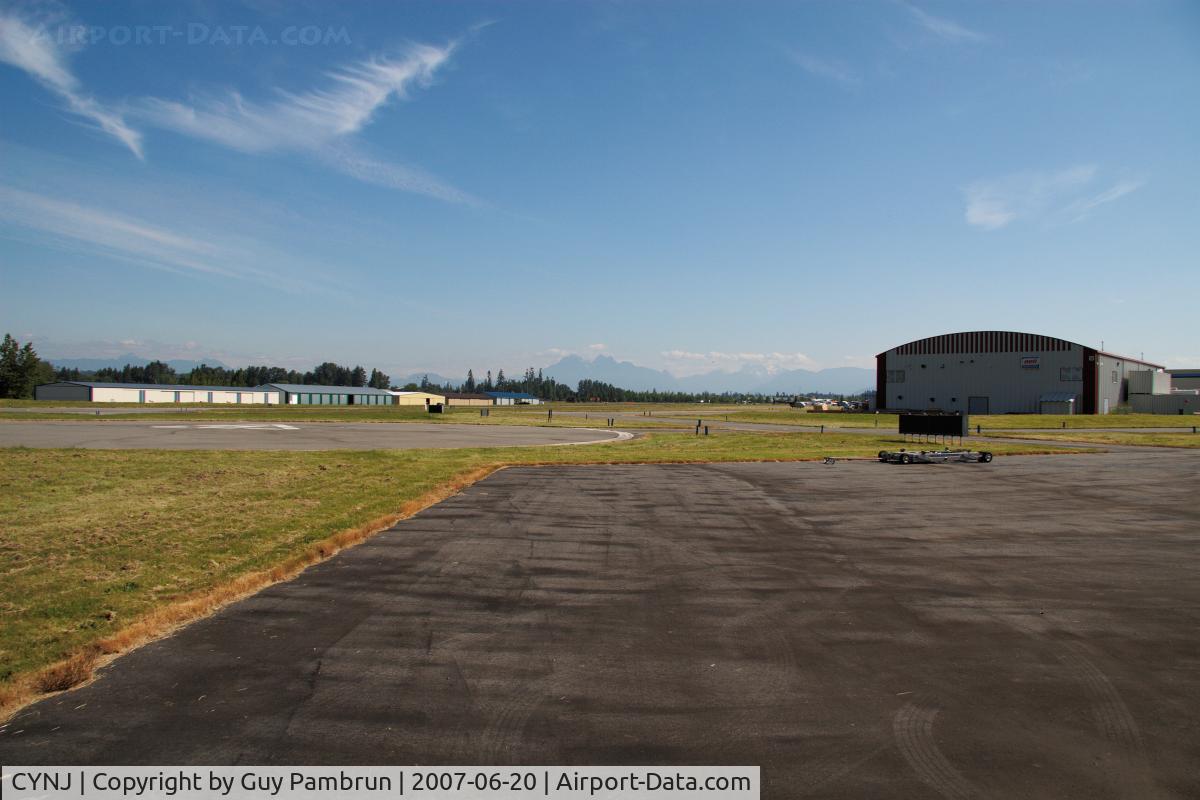 Langley Regional Airport, Langley, BC Canada (CYNJ) - South to North view
