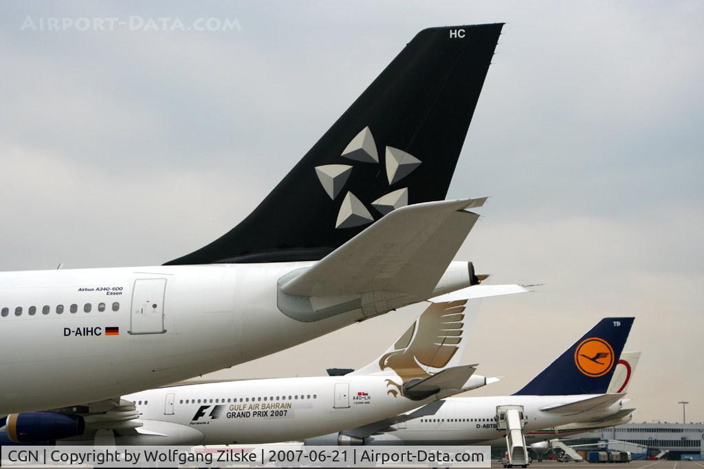 Cologne Bonn Airport, Cologne/Bonn Germany (CGN) - Tails