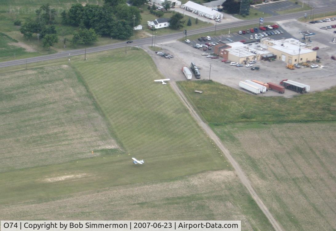 Elliotts Landing Airport (O74) - Arriving aircraft for dinner at the Plaza