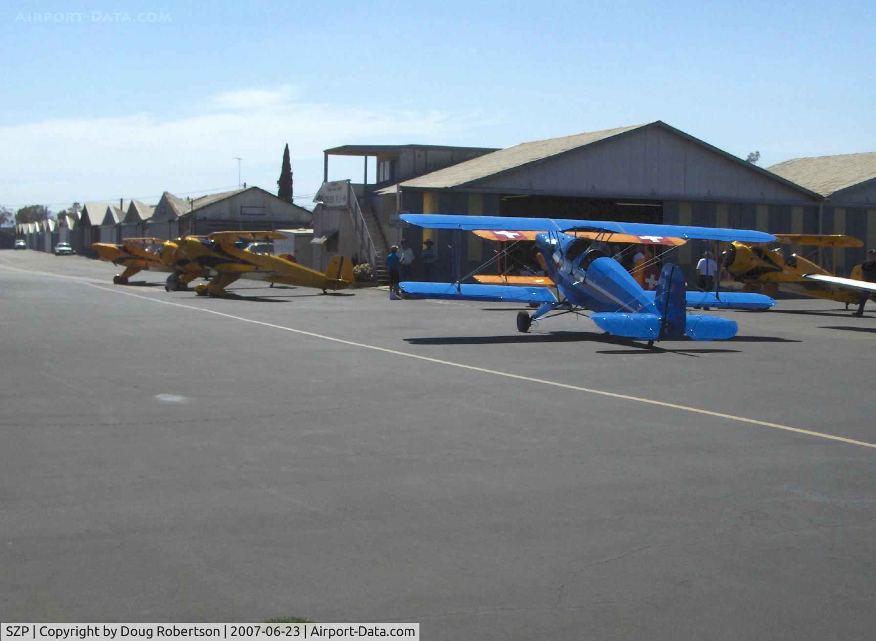 Santa Paula Airport (SZP) - 2007 National Bucker Fly-In
