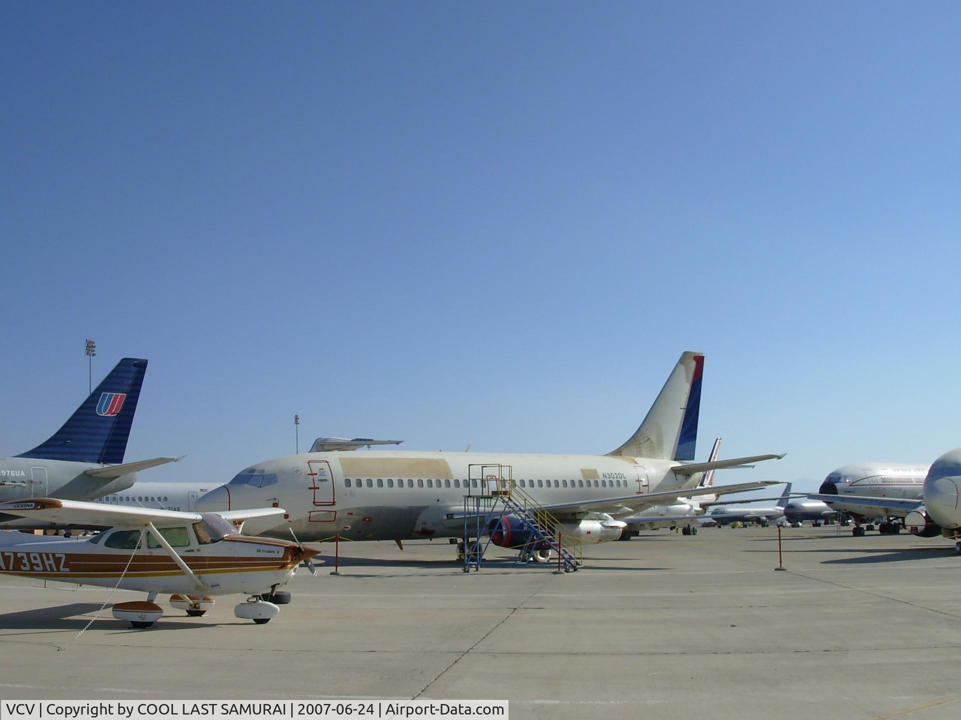 Southern California Logistics Airport (VCV) - Mothballed aircrafts at VCV