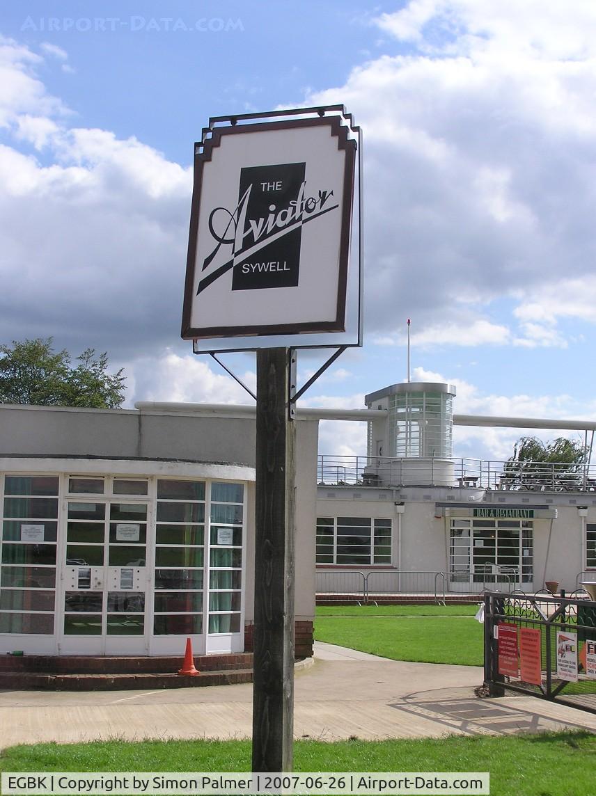 Sywell Aerodrome Airport, Northampton, England United Kingdom (EGBK) - The Aviator Hotel at Sywell Aerodrome
