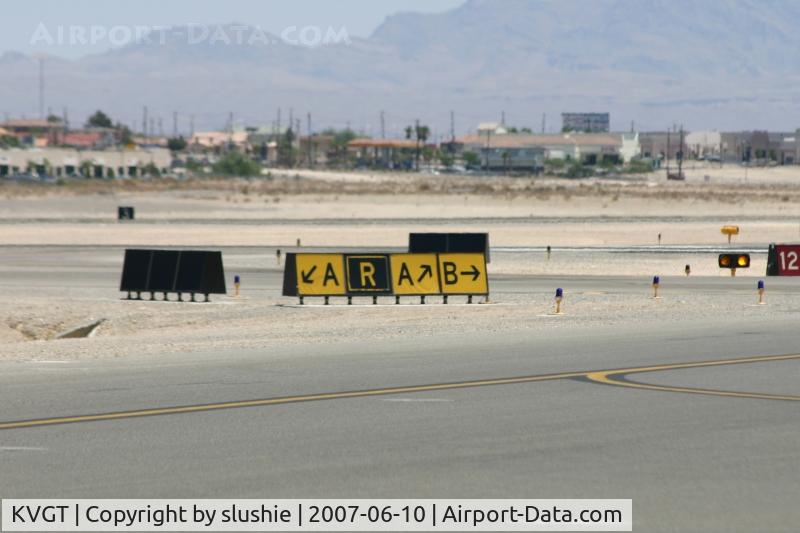 North Las Vegas Airport (VGT) - Funny direction/location sign