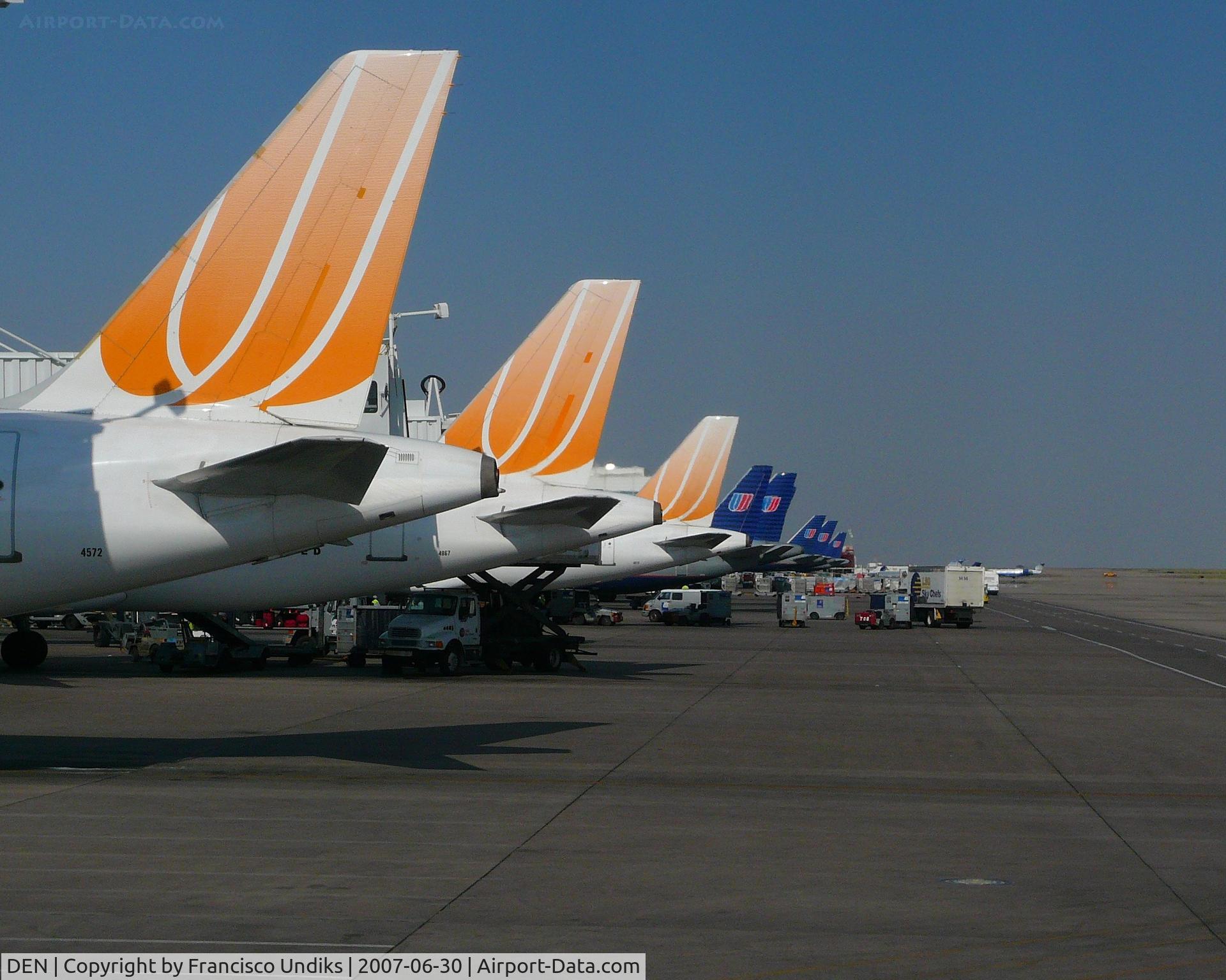 Denver International Airport (DEN) - Ted and United on B concourse.