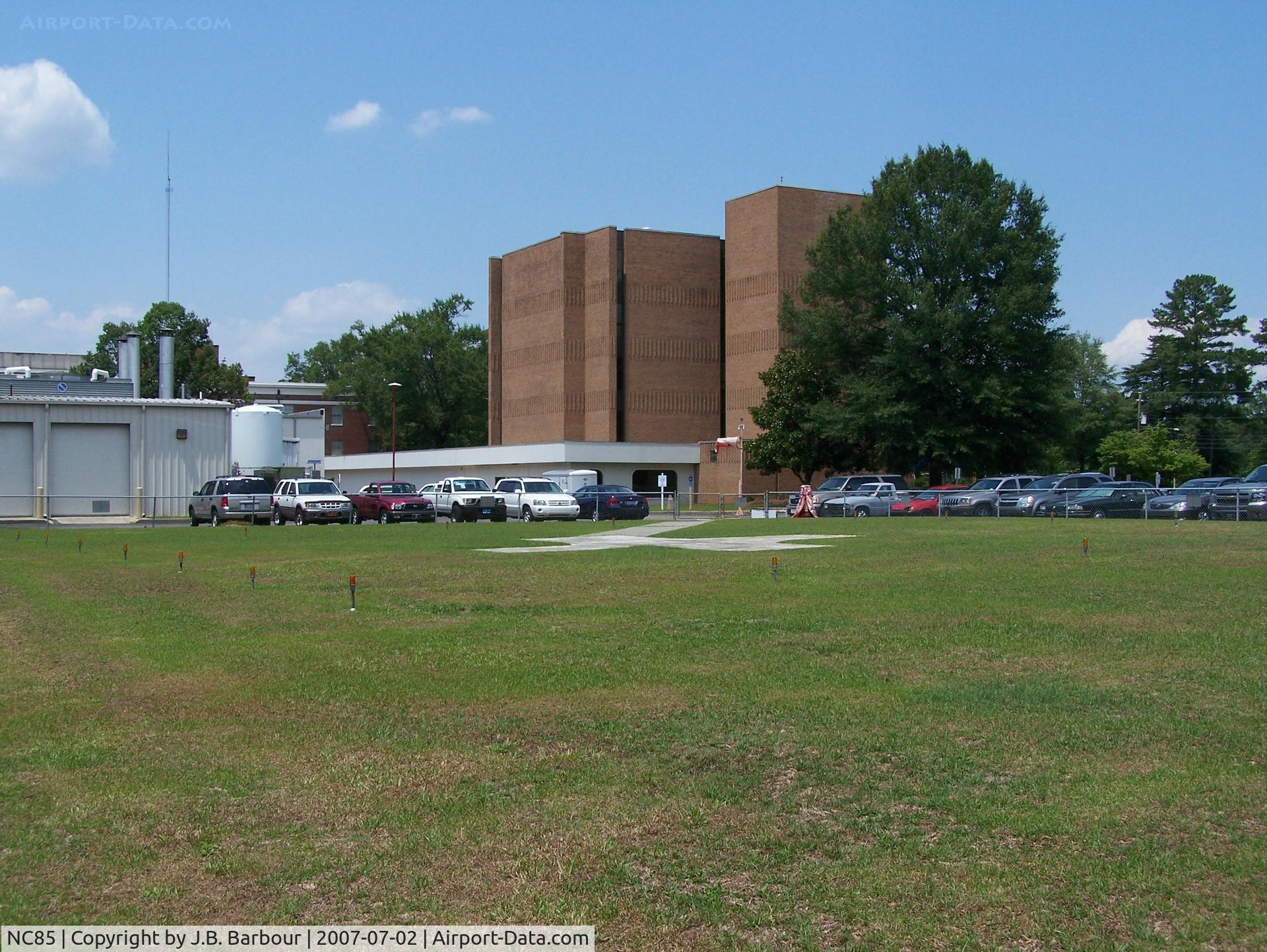 Sampson Regional Medical Center Heliport (NC85) - Nice country hospital