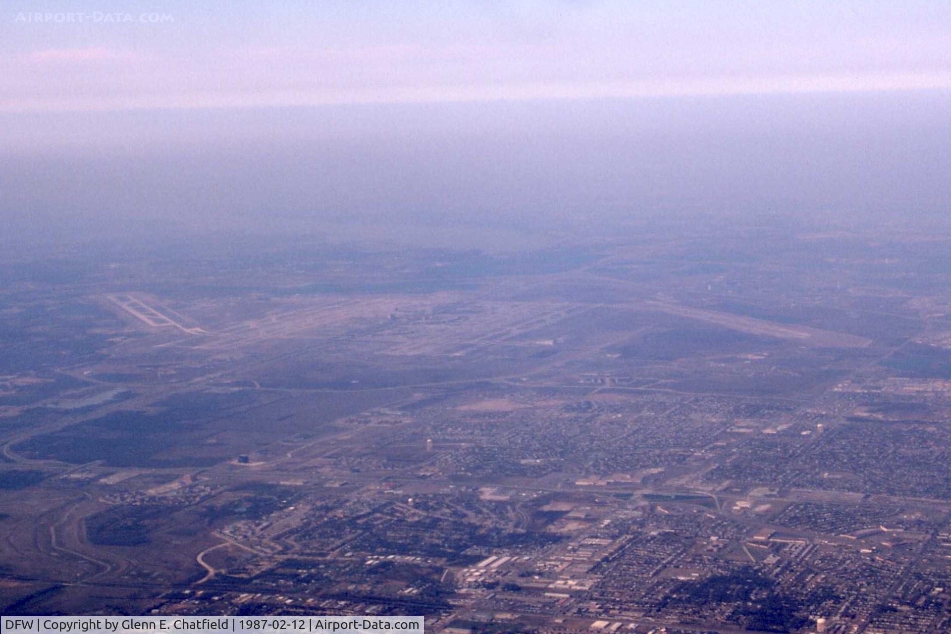 Dallas/fort Worth International Airport (DFW) - View from a DC9 enroute DFW to ORD