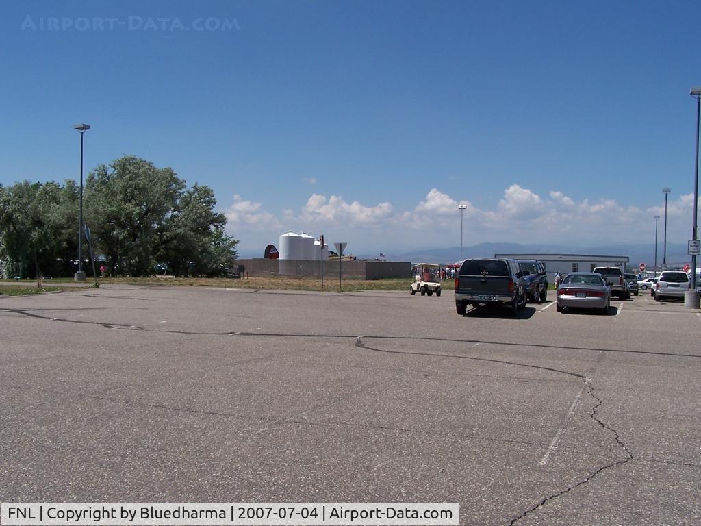 Fort Collins-loveland Municipal Airport (FNL) - View looking West