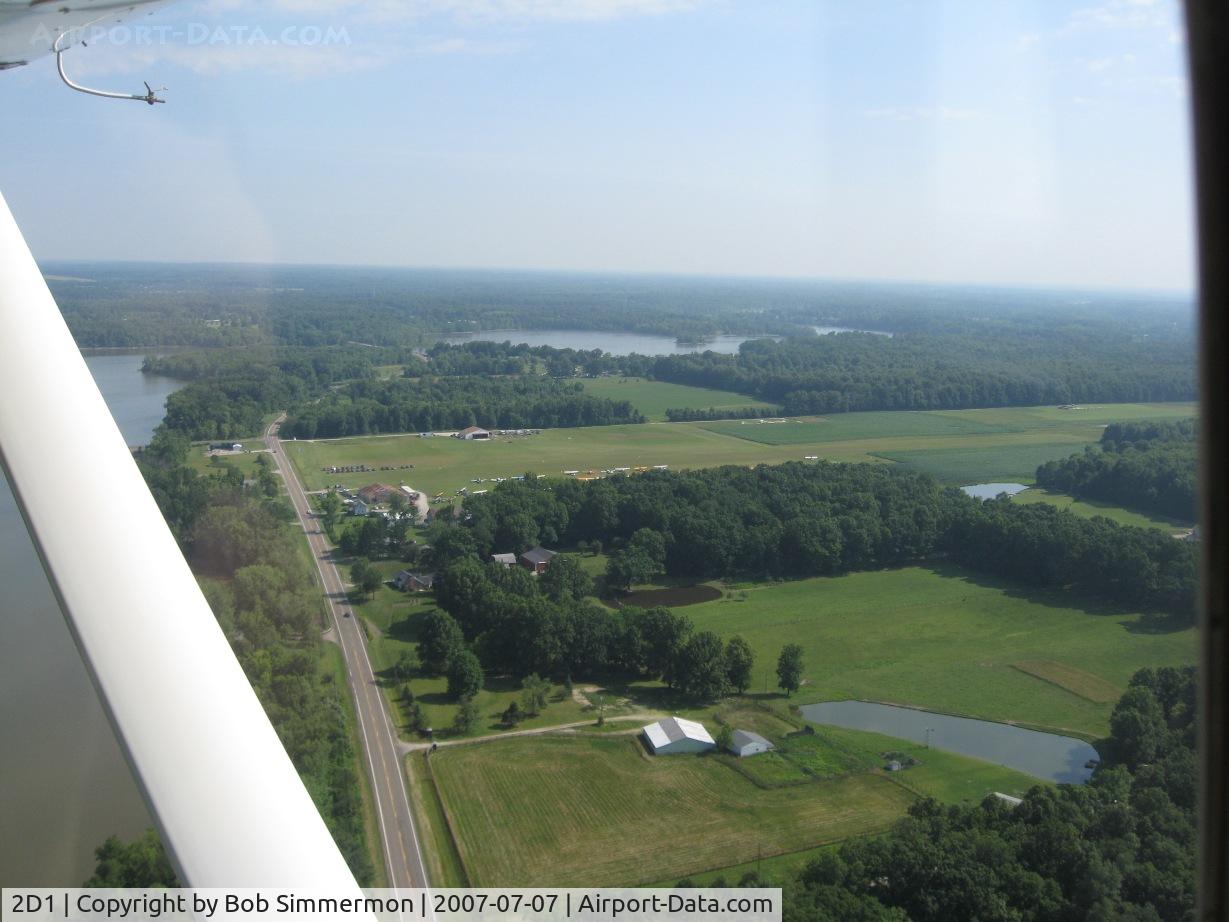 Barber Airport (2D1) - Downwind for 27 at Alliance, OH
