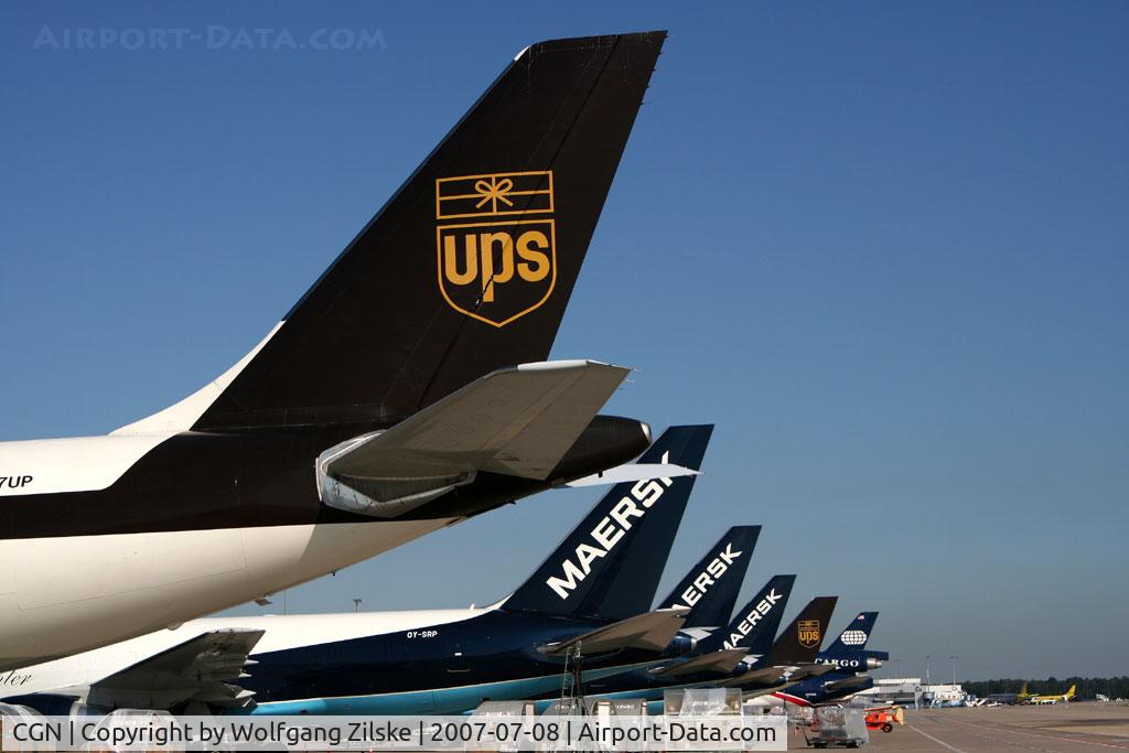 Cologne Bonn Airport, Cologne/Bonn Germany (CGN) - Tails