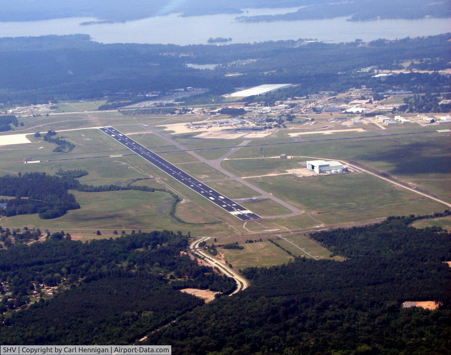 Shreveport Regional Airport (SHV) - SHV looking north