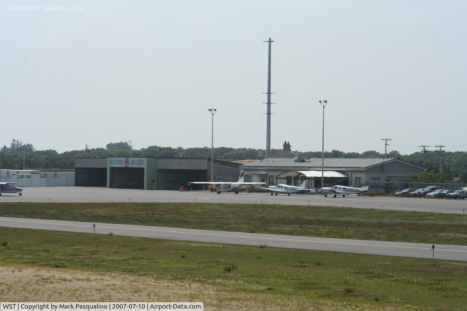 Westerly State Airport (WST) - Main Ramp