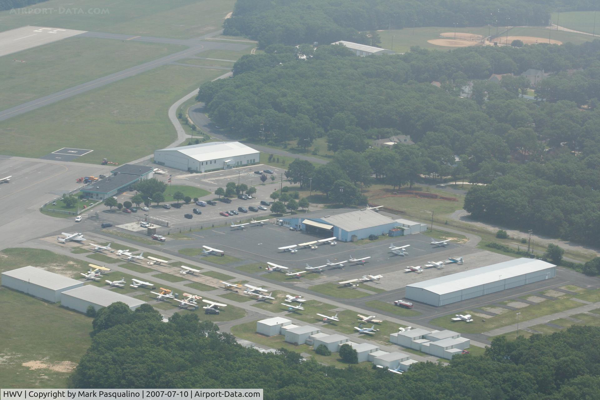 Brookhaven Airport (HWV) - General Aviation Parking Ramp