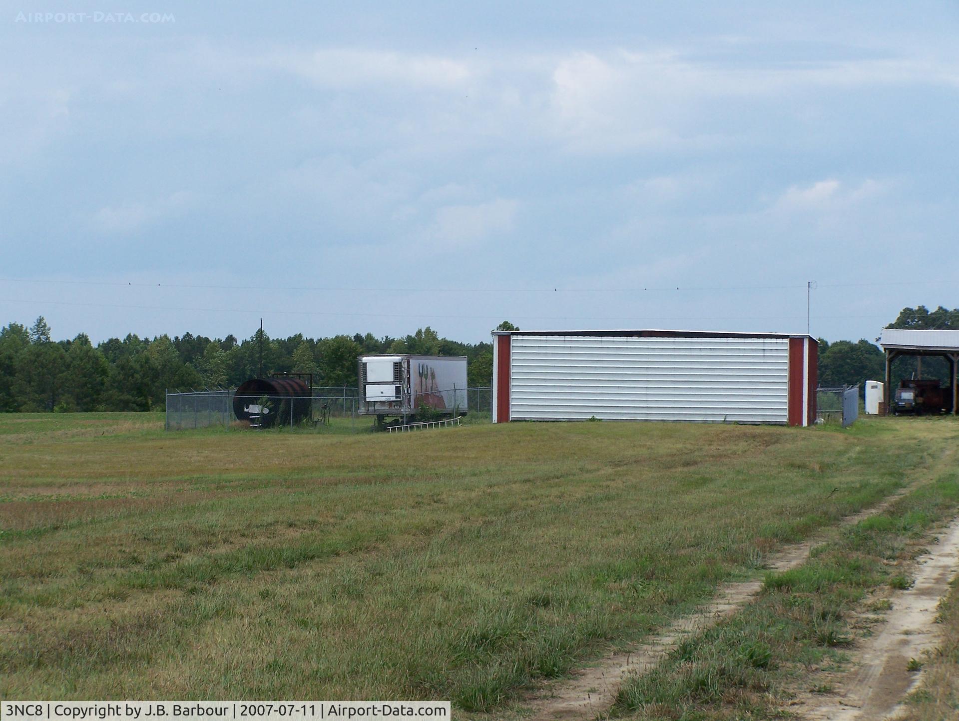 Chinquapin Heliport (3NC8) - Has grown over.  Not sure if it is up and running