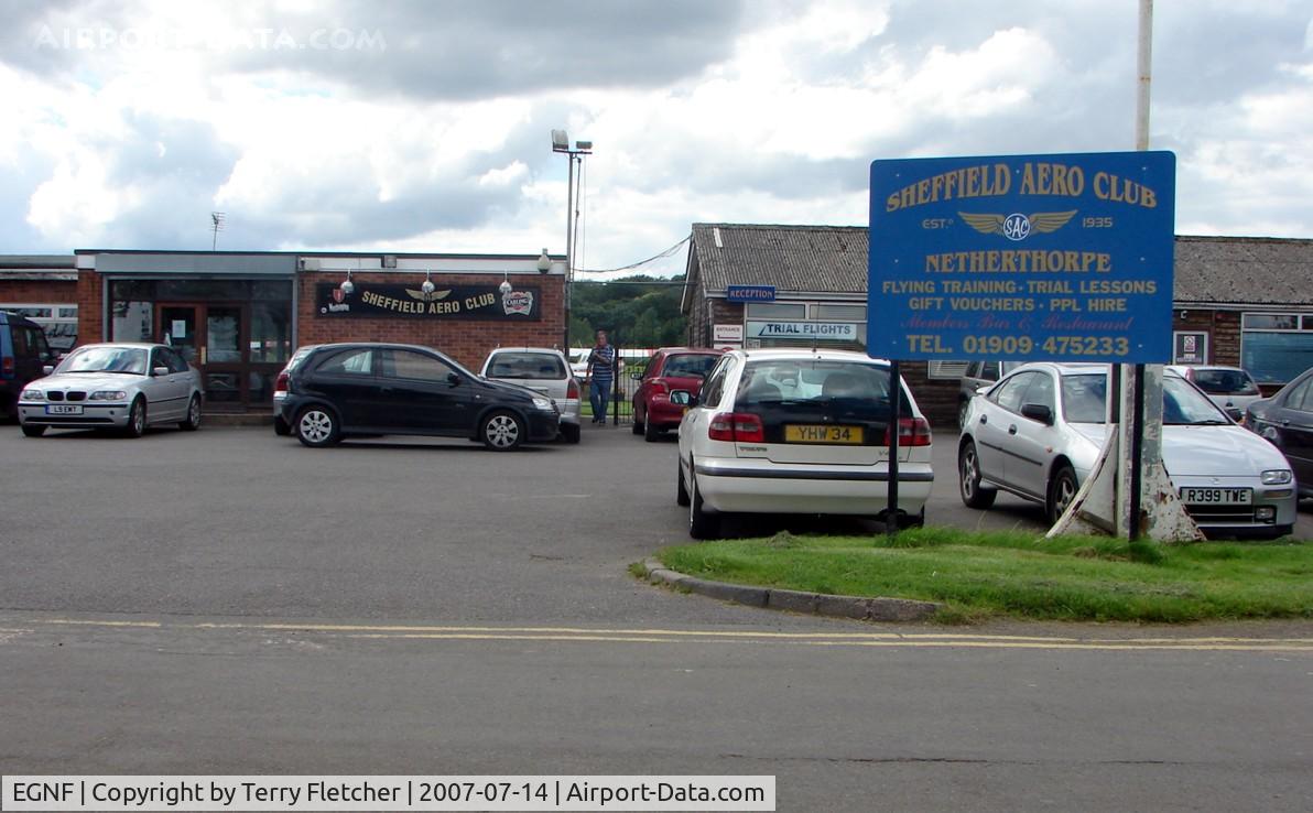 Netherthorpe Airfield Airport, Worksop, England United Kingdom (EGNF) - Netherthorpe Nottinghamshire UK