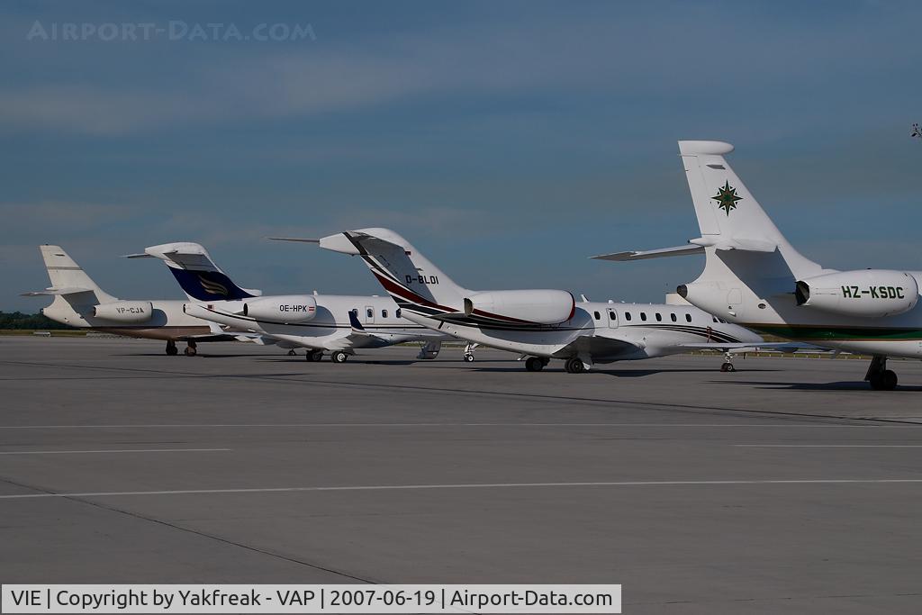 Vienna International Airport, Vienna Austria (VIE) - General AViation Ramp