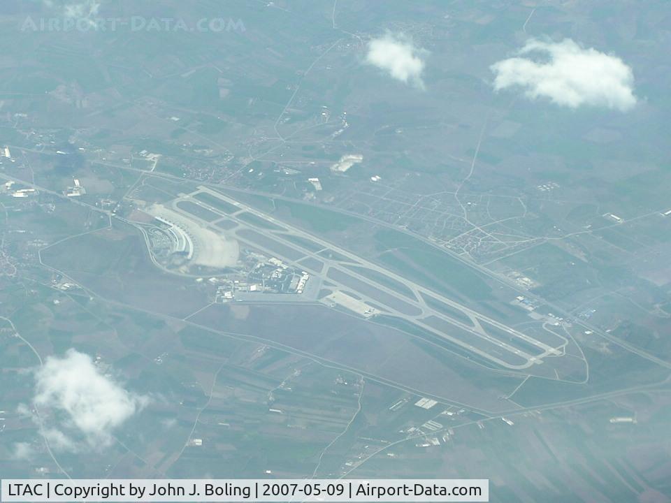 Ankara Esenbo?a International Airport, Ankara Turkey (LTAC) - Esenboga Airport, Ankara, Turkey from FL360