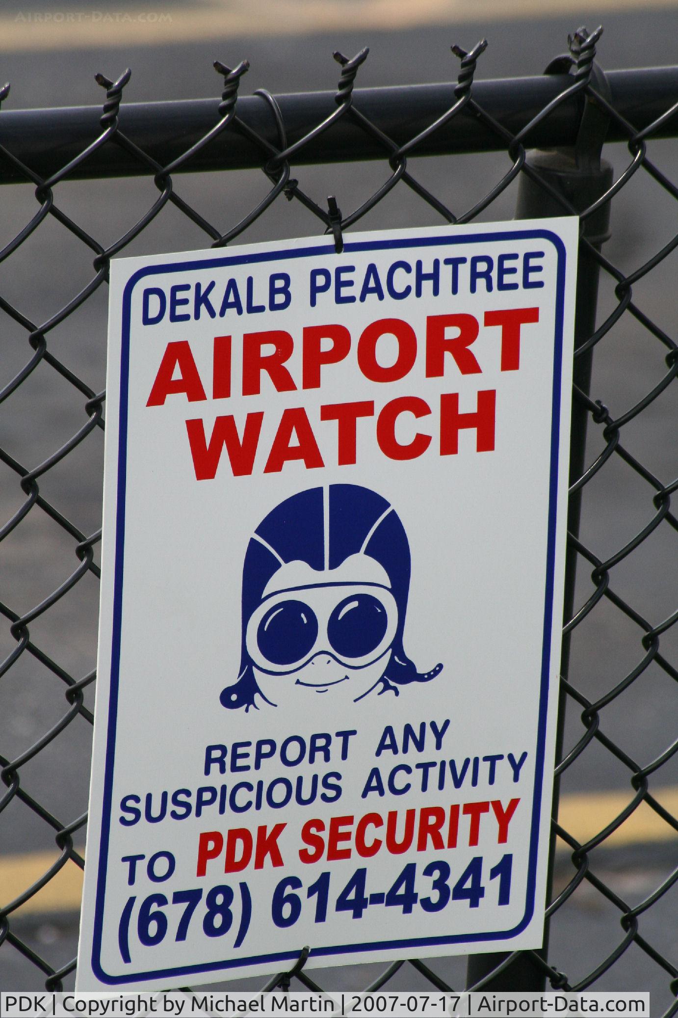 Dekalb-peachtree Airport (PDK) - Report Suspicious Activity - Like the person in the picture?