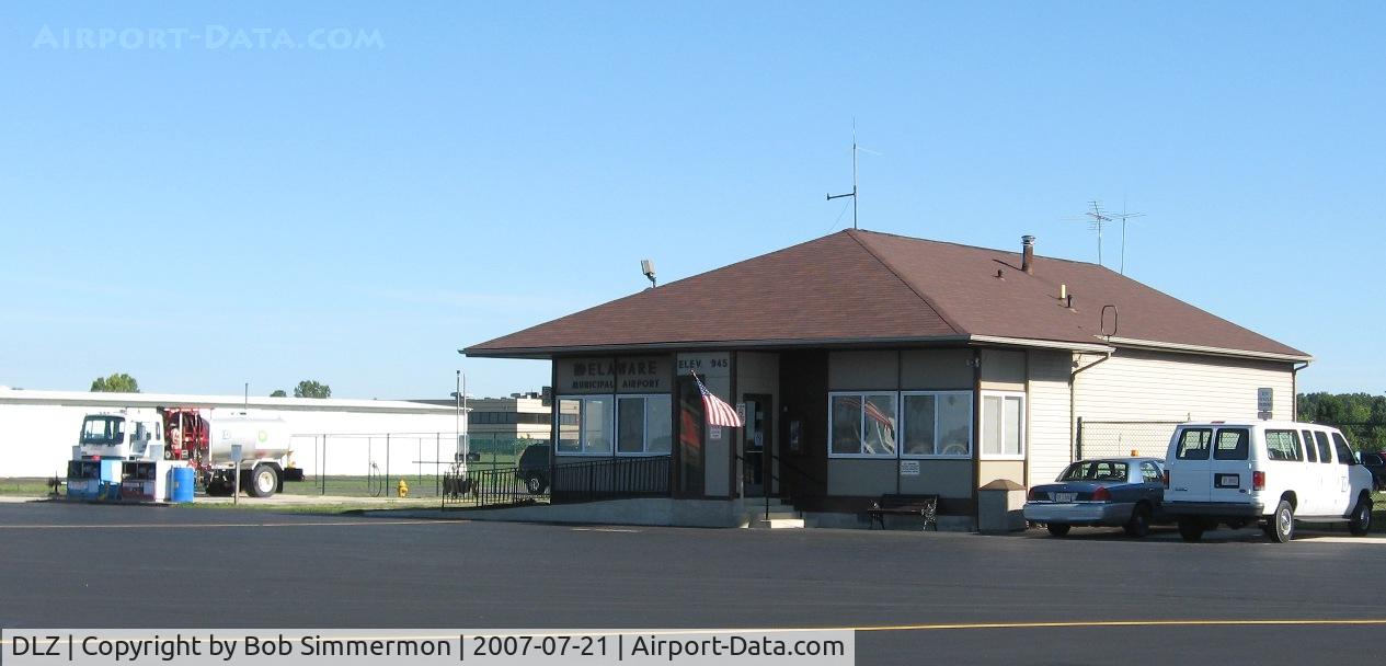 Delaware Municipal - Jim Moore Field Airport (DLZ) - The main office
