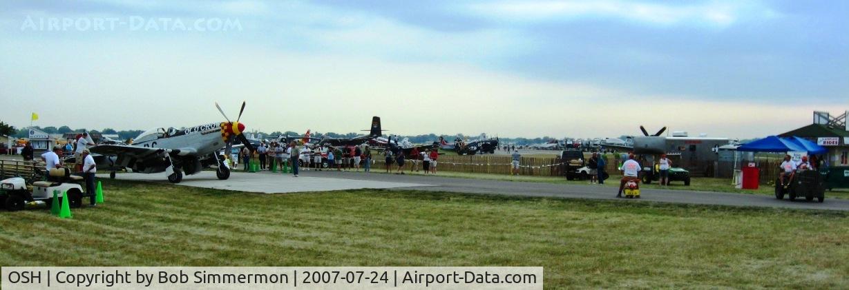 Wittman Regional Airport (OSH) - Warbird area