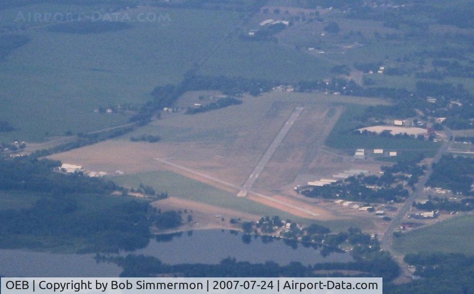 Branch County Memorial Airport (OEB) - View from 6500'