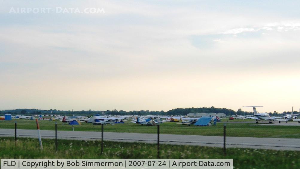 Fond Du Lac County Airport (FLD) - Fond Du Lac, WI during Airventure '07