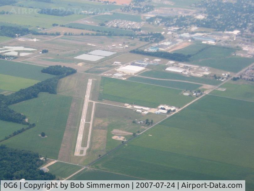 Williams County Airport (0G6) - View from 4500'