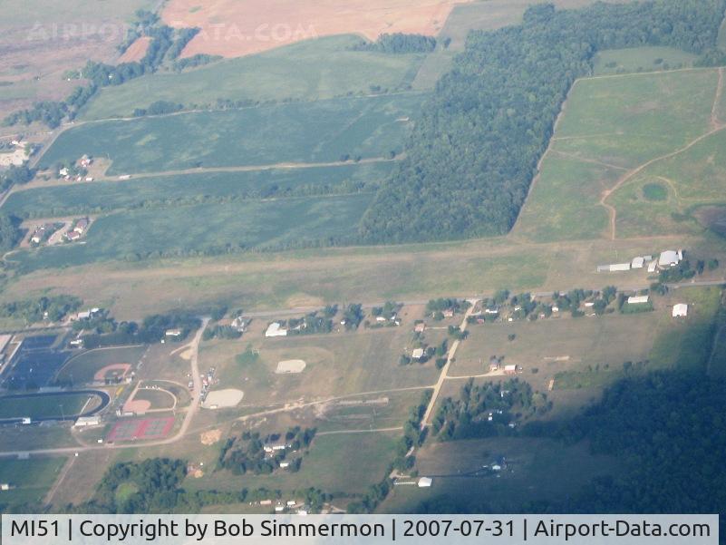 MI51 Airport - View from 5500'