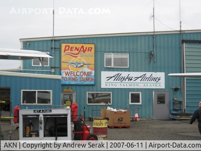 King Salmon Airport (AKN) - Airside at King Salmon