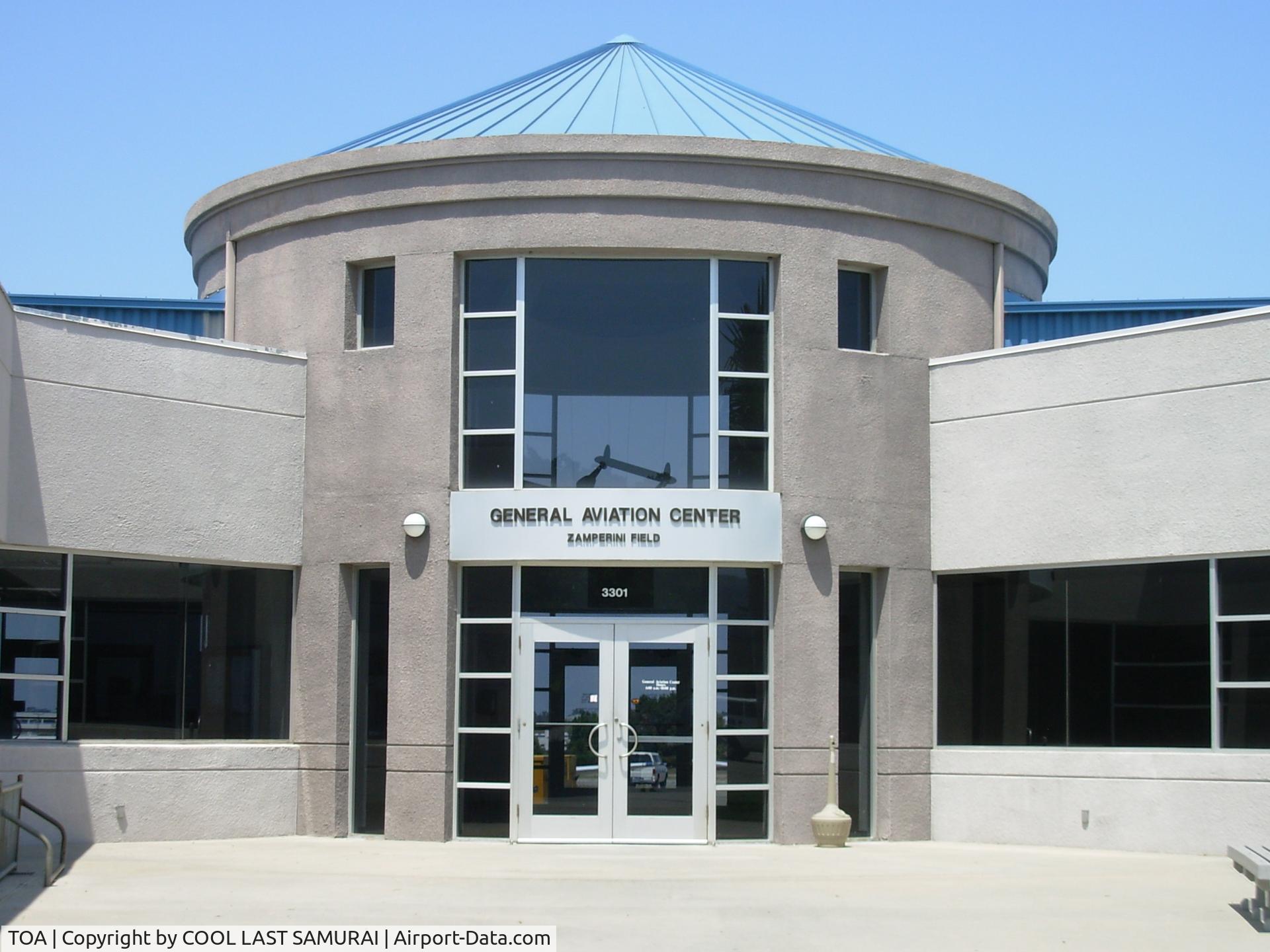 Zamperini Field Airport (TOA) - GENERAL AVIATION CENTER, ENTRANCE