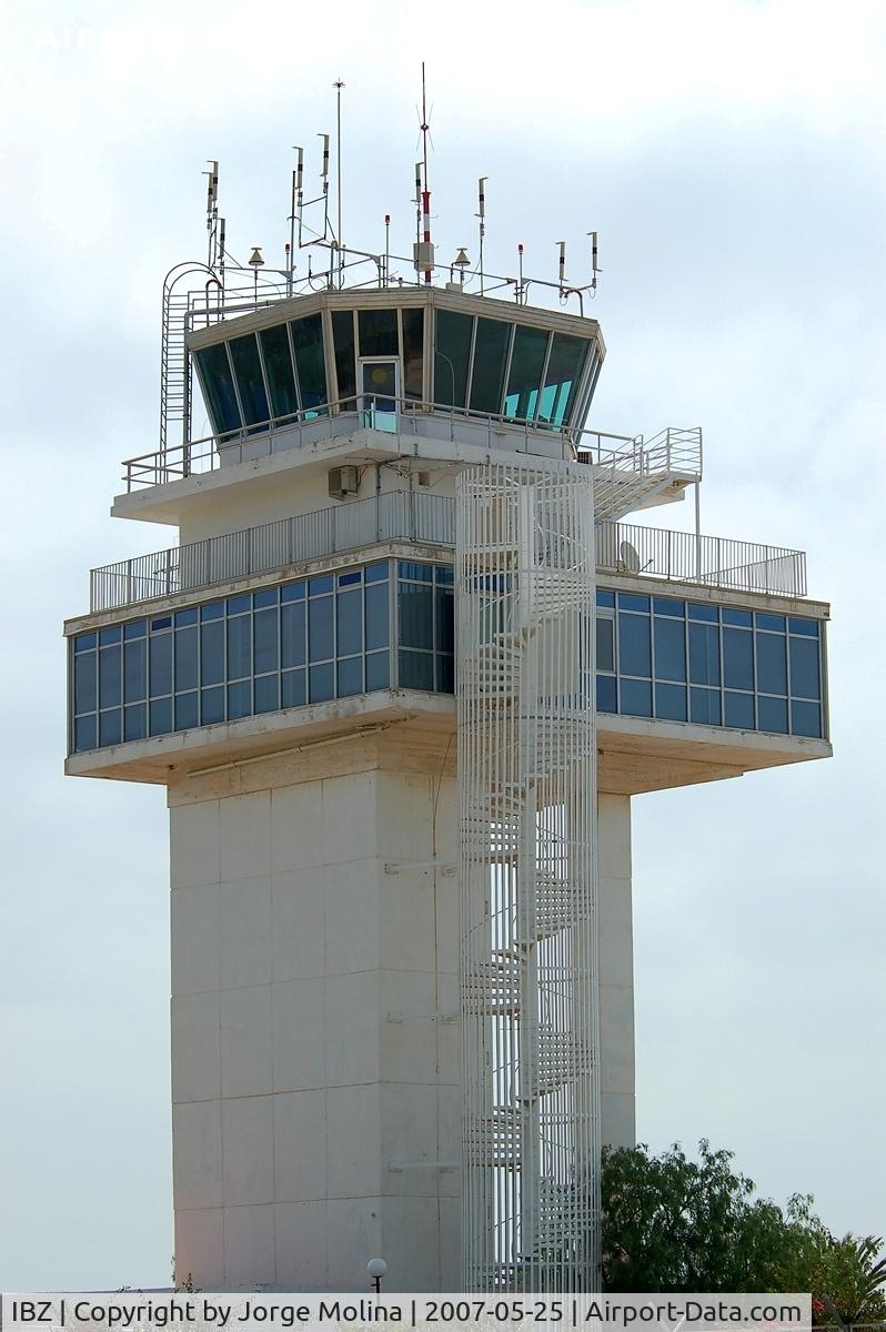 Ibiza Airport, Ibiza Spain (IBZ) - Ibiza ATC Tower.