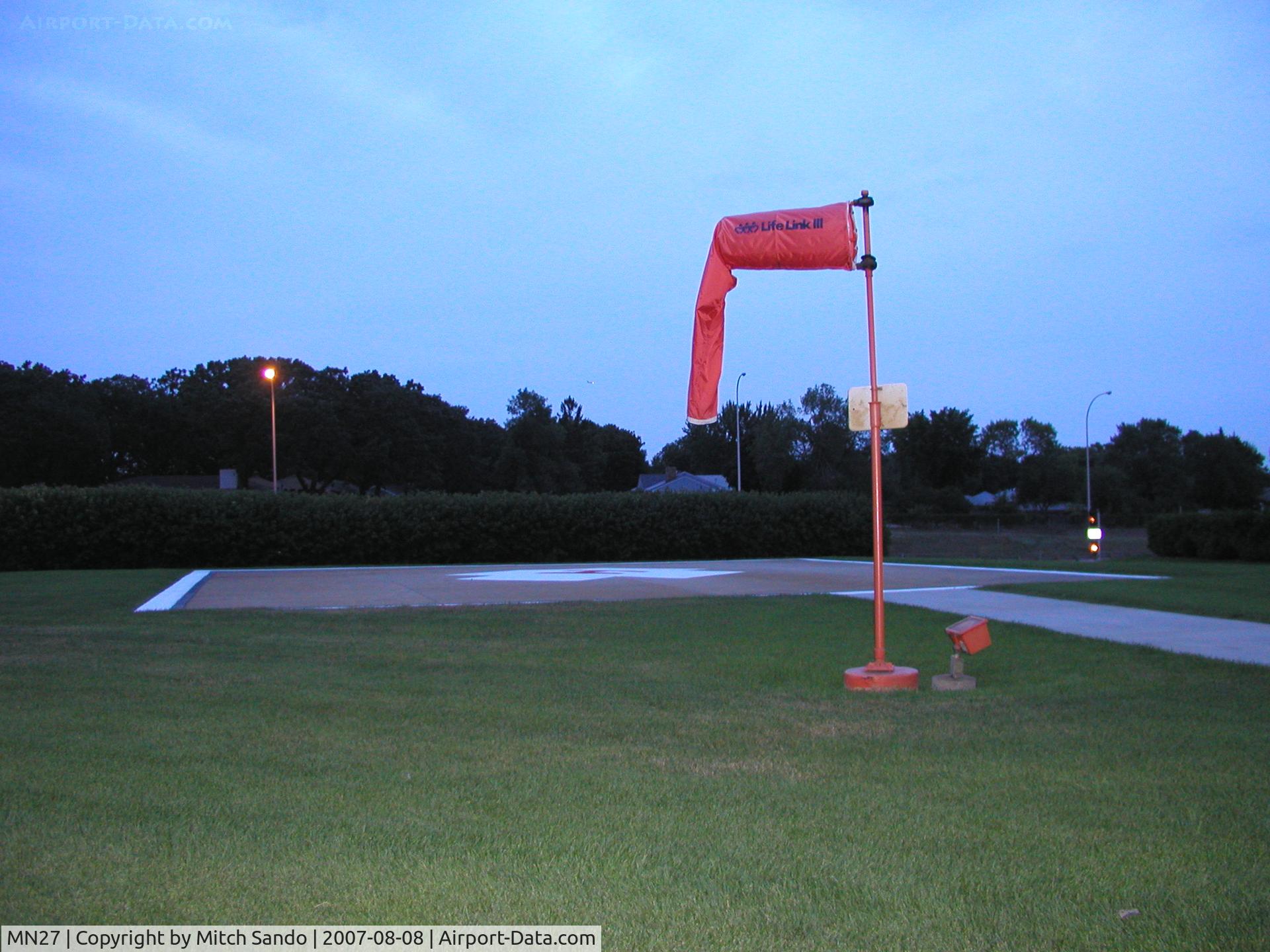 Fairview Southdale Hospital Heliport (MN27) - Fairview-Southdale Hospital in Edina, MN.