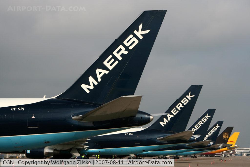 Cologne Bonn Airport, Cologne/Bonn Germany (CGN) - Tails
