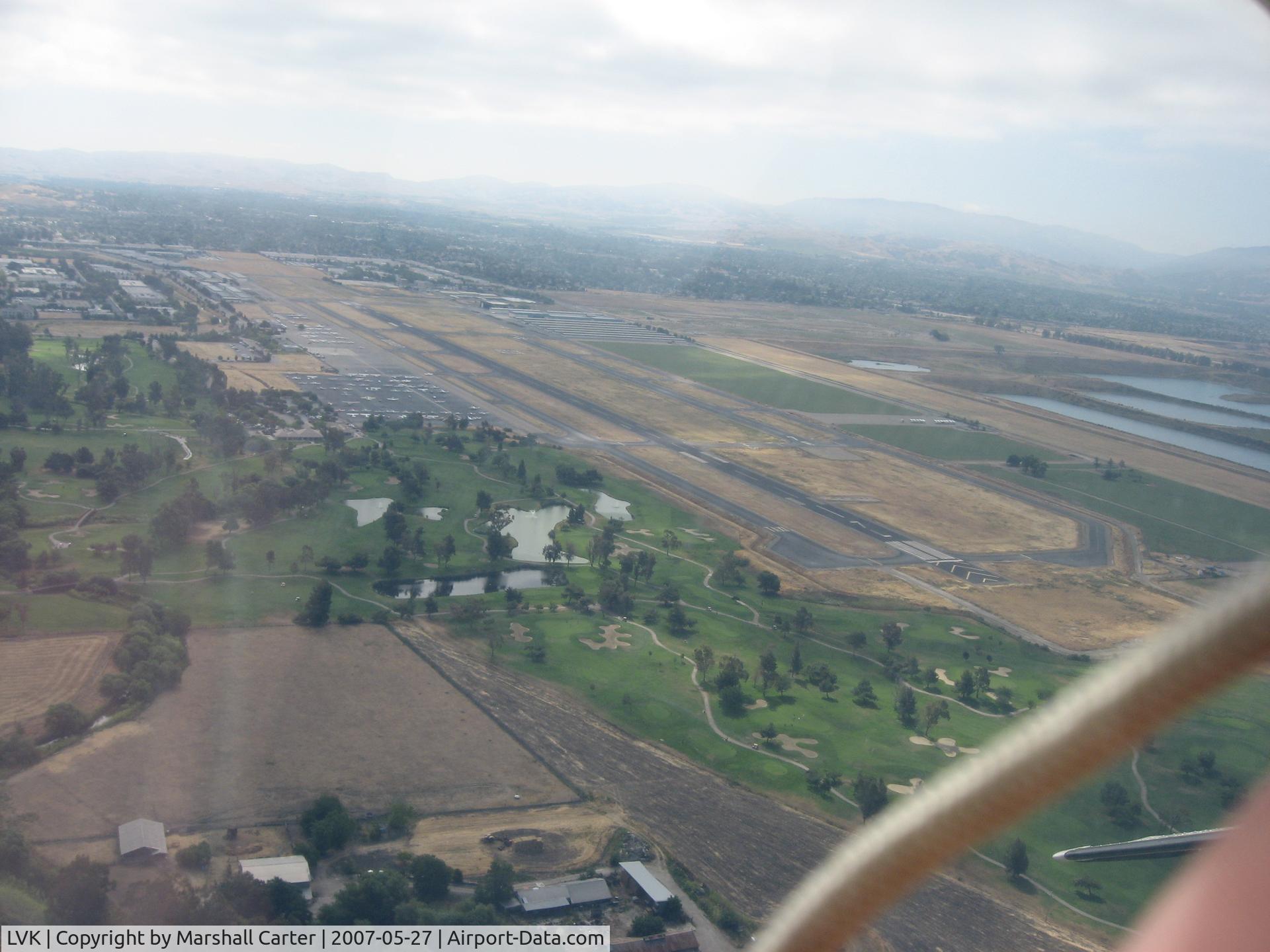 Livermore Municipal Airport (LVK) - After departure in N2017T off of 25R