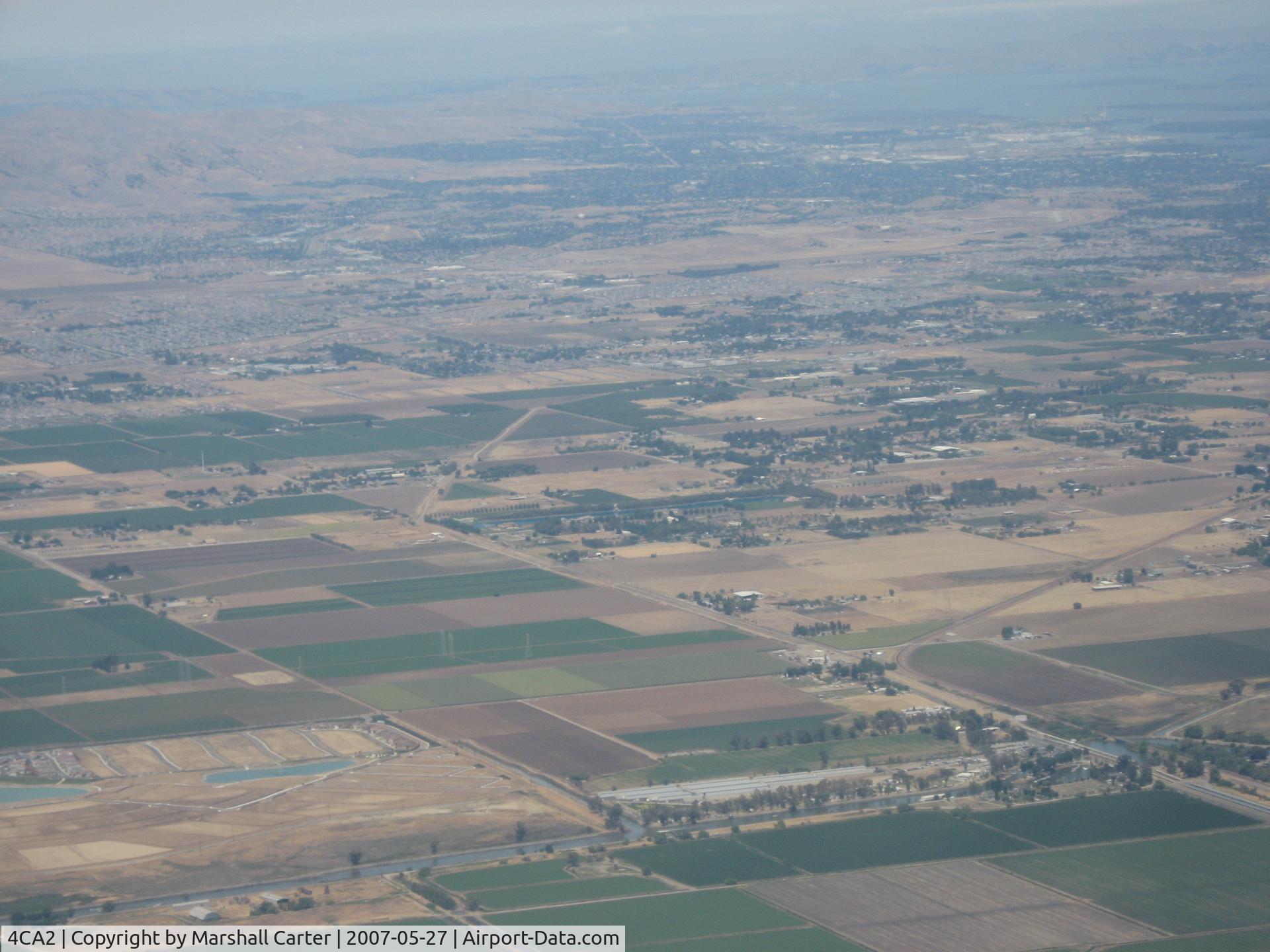 Funny Farm Airport (4CA2) - Taken over Stockton from N2017T