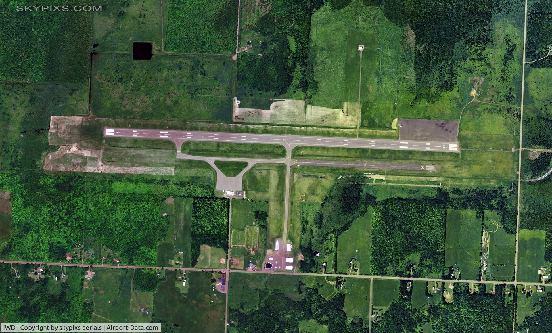 Gogebic-iron County Airport (IWD) - Vertical of IWD