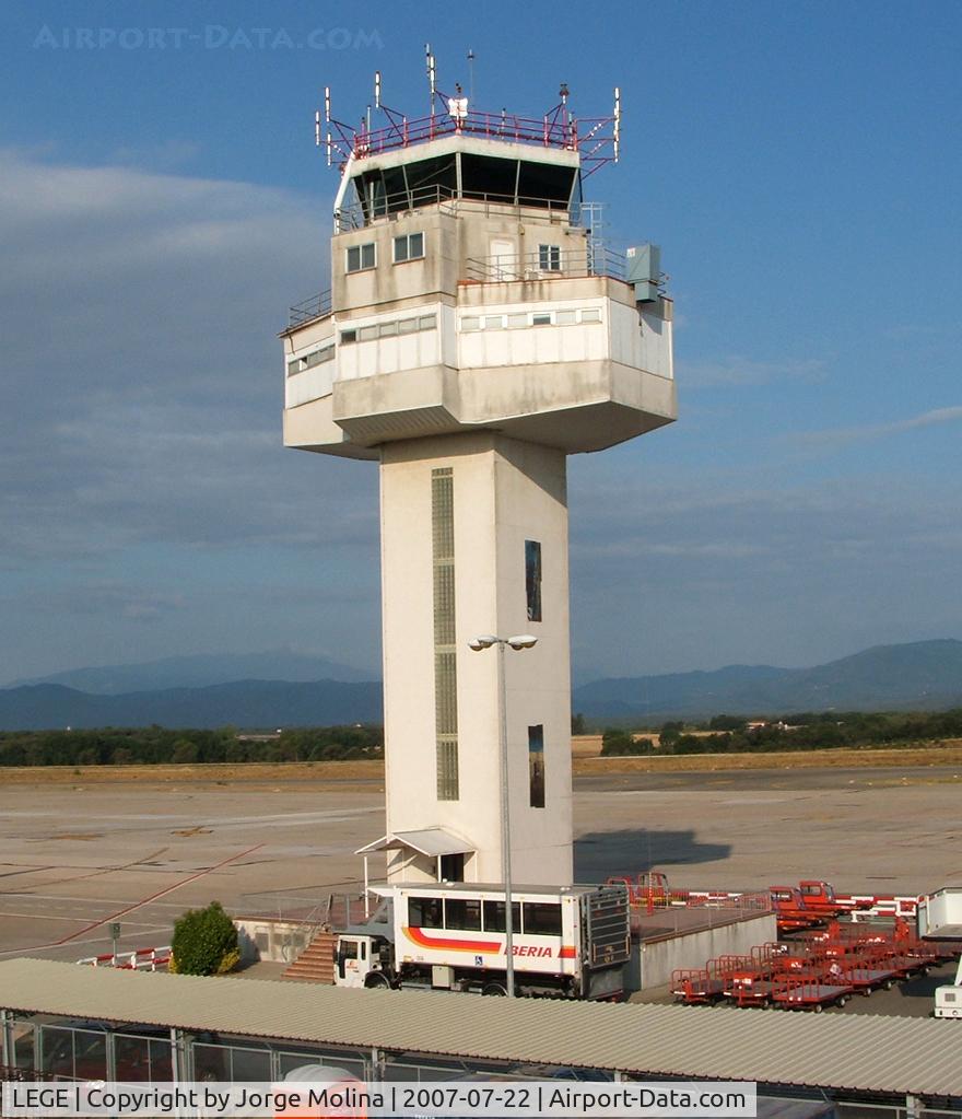 Girona-Costa Brava Airport, Girona Spain (LEGE) - ATC Tower - Girona Airport