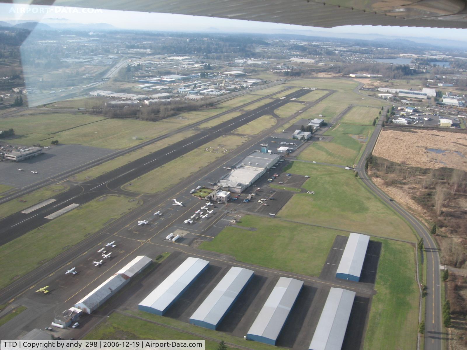 Portland-troutdale Airport (TTD) - taken shortly after takeoff from a C-150
